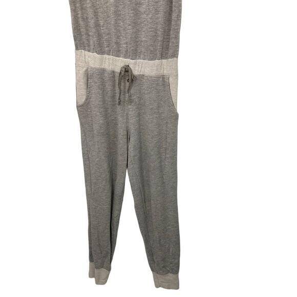 Nation Ltd x Intermix Grey Jersey Cotton Athleisure Jumpsuit – Size Small - Picture 3 of 6